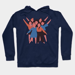 girls together Hoodie